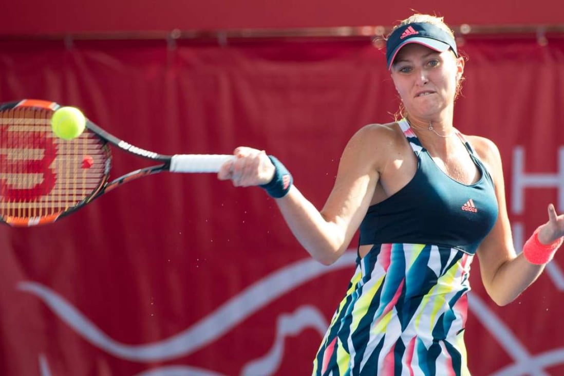 Kristina Mladenovic wins thriller against Daria Gavrilova to reach Hong