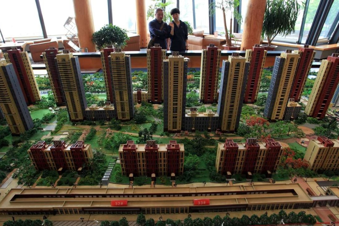 A new apartment complex being launched in Jilin province in northeastern China. Photo: SCMP