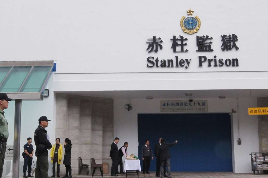 Mario Delos Reyes is held at Stanley Prison. Photo: Nora Tam