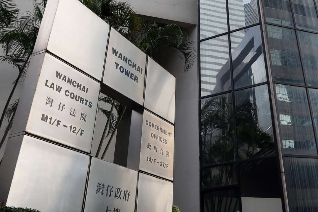 The waiter was convicted in the District Court in Wan Chai. Photo: Nora Tam