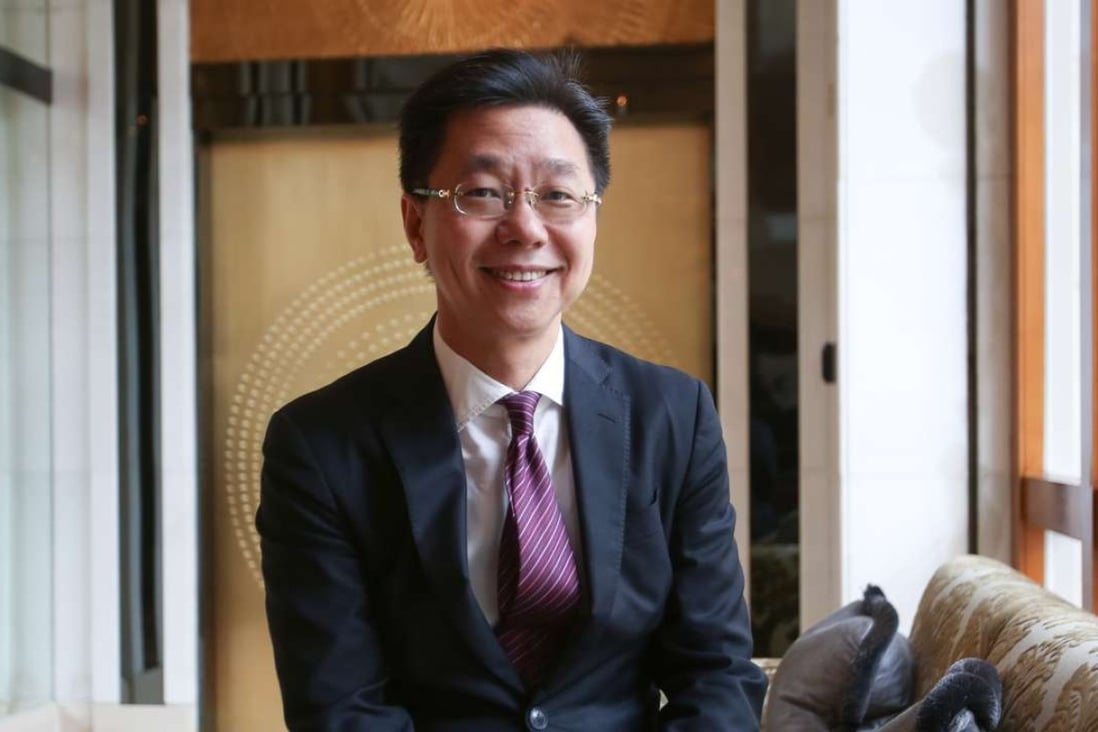 Lau Chun-kong, valuation advisory services and international director, JLL says the record prices for land at public auction reflects developers’ expectations of a bullish price trend in years to come. Photo: Xiaomei Chen