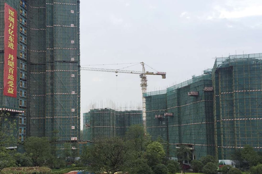 Mainland Chinese housing prices softened in October after a new wave of government cooling measures. Photo: SCMP Pictures