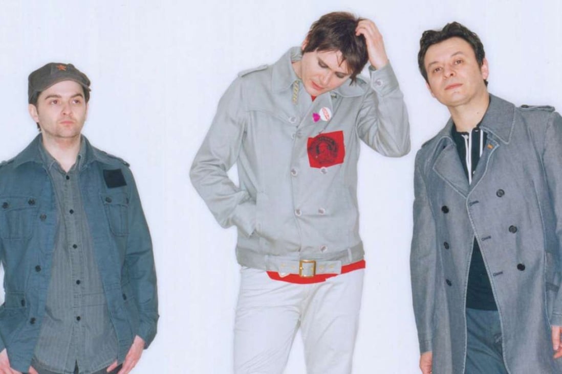 Sean Moore, Nicky Wire and James Dean Bradfield of the Manic Street Preachers.