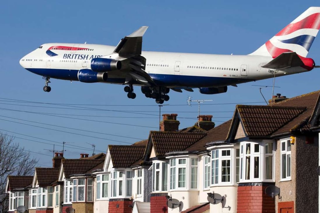 A British Airways 747 comes into land at Heathrow Airport in West London in 2015. Britain was famed in the 19th century as a maritime power. It now has a real opportunity to become one of the leading global aviation powers, with direct commercial benefits to UK business. Photo: AFP