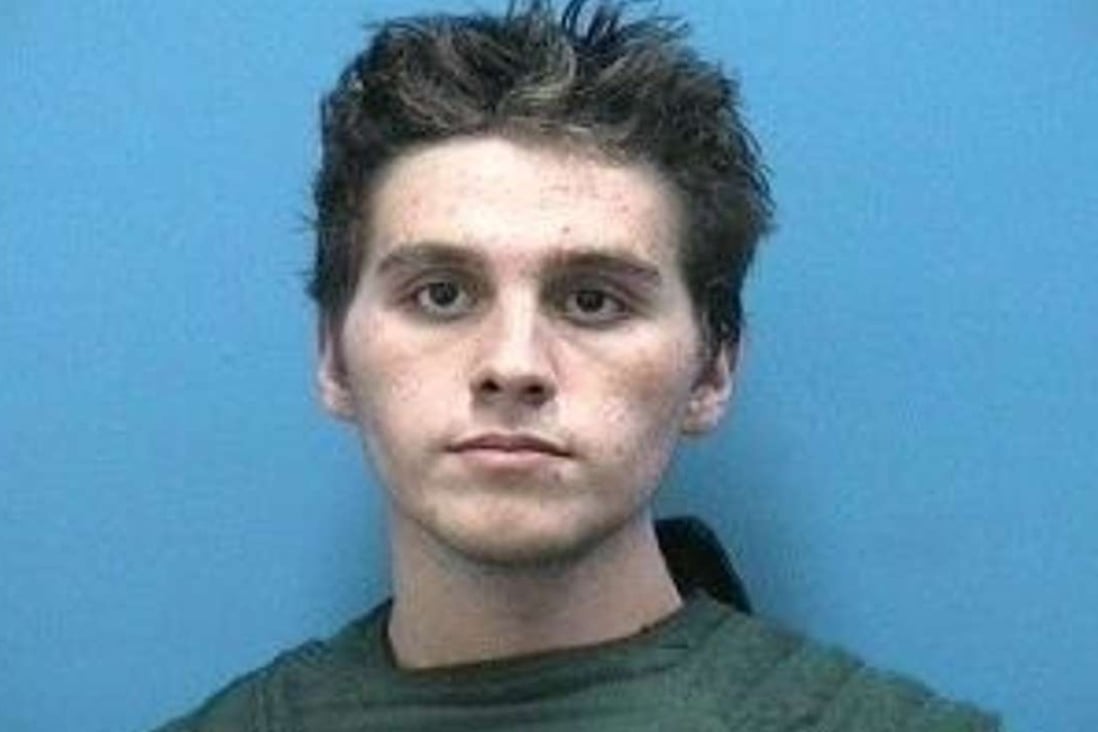 This booking photo photo provided by the Martin County Sheriff's Office shows Austin Harrouff, who has been charged with two counts of first-degree murder after being caught biting the dead man's face in Florida. Photo: AP
