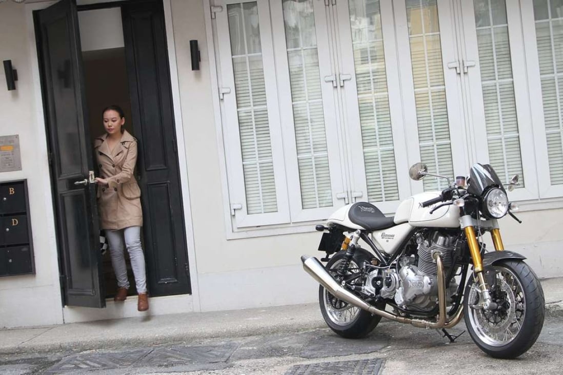 European modern classics like this Norton Commando 961 Cafe Racer Mark II are becoming popular. Photo: SCMP Pictures
