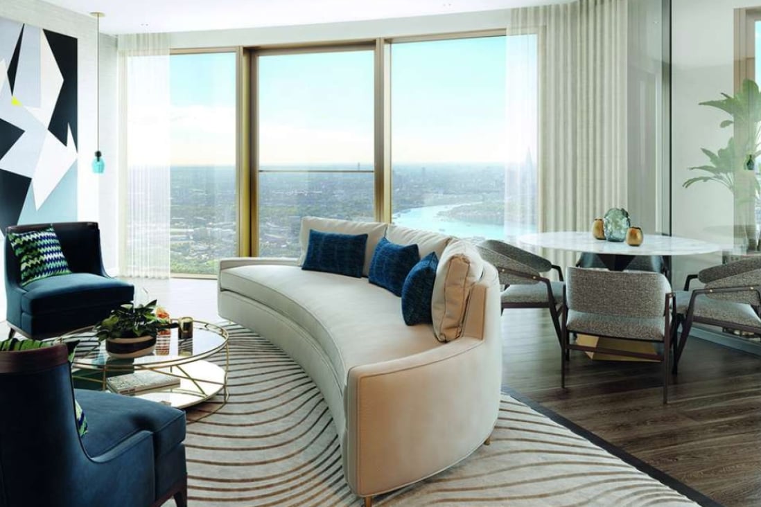 Interior view of what a completed Spire London apartment would look like. Photo: SCMP Pictures