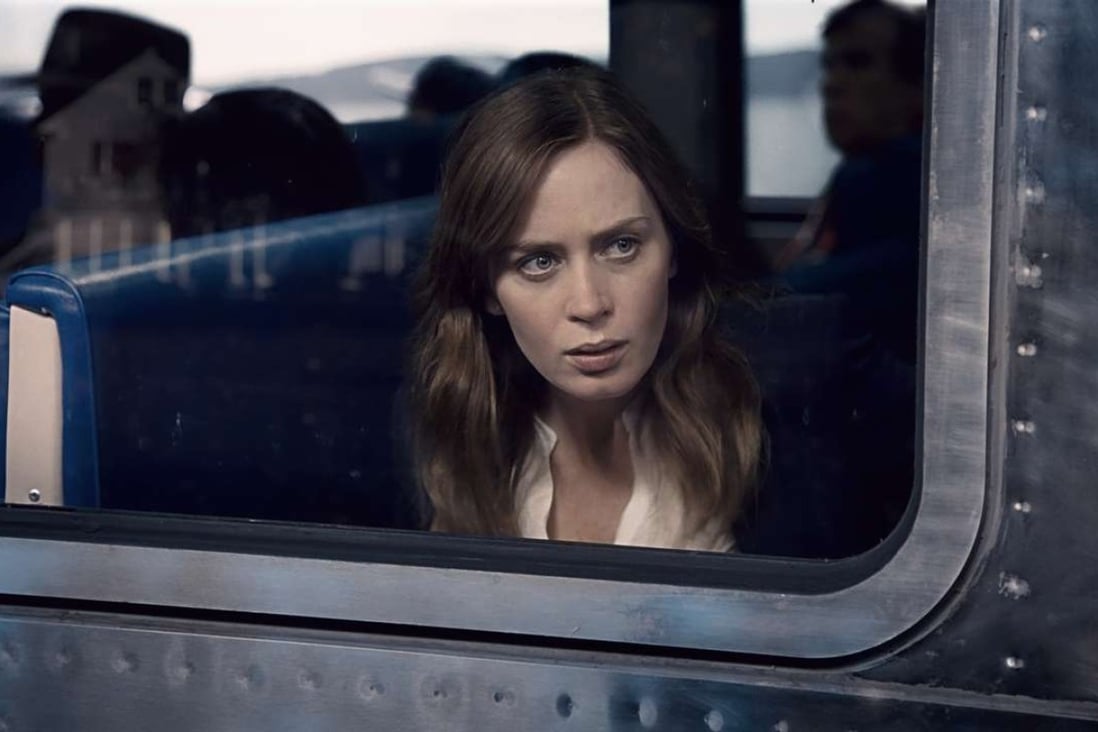 Emily Blunt as Rachel in a still from The Girl on the Train (category IIB), directed by Tate Taylor.