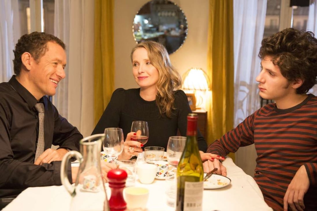 Dany Boon (left), Julie Delpy and Vincent Lacoste in the comedy Lolo (category IIB; French).