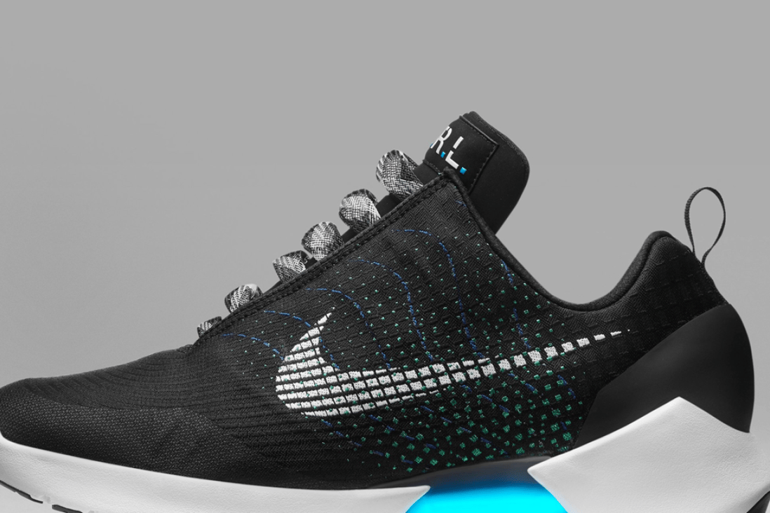 Nike's new science fiction-inspired, self-lacing sneakers cost US$720 a pair | South China Morning Post