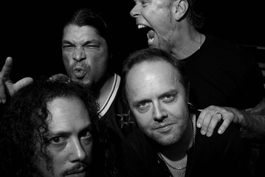 Metallica (from left) Kirk Hammett, Robert Trujillo, Lars Ulrich and James Hetfield.