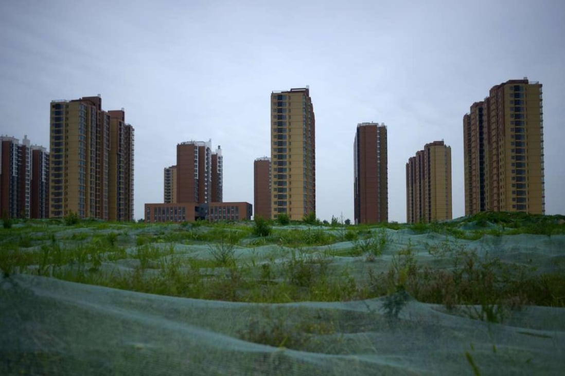 The average prices of Beijing’s new-built residential property soared 28 per cent in the past year, according to government data. Photo: AFP