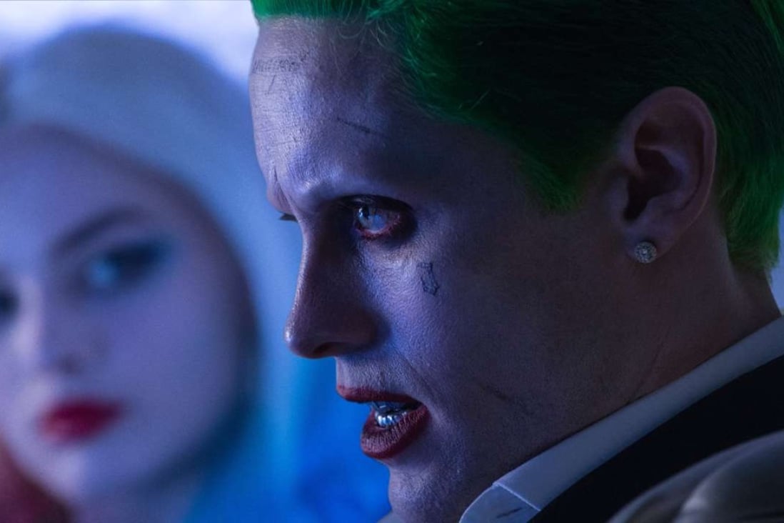 Jared Leto (right) and Margot Robbie in Suicide Squad.
