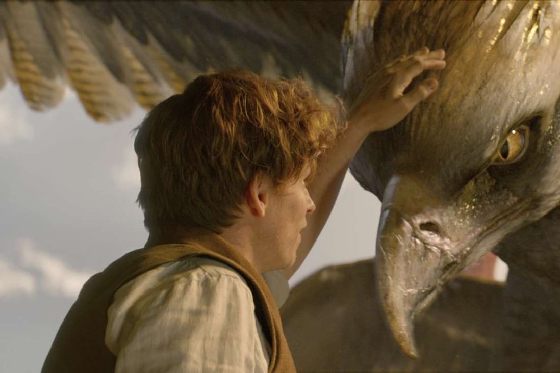 Eddie Redmayne in a scene from J. K. Rowling’ sFantastic Beasts and Where to Find Them. Photo: AP
