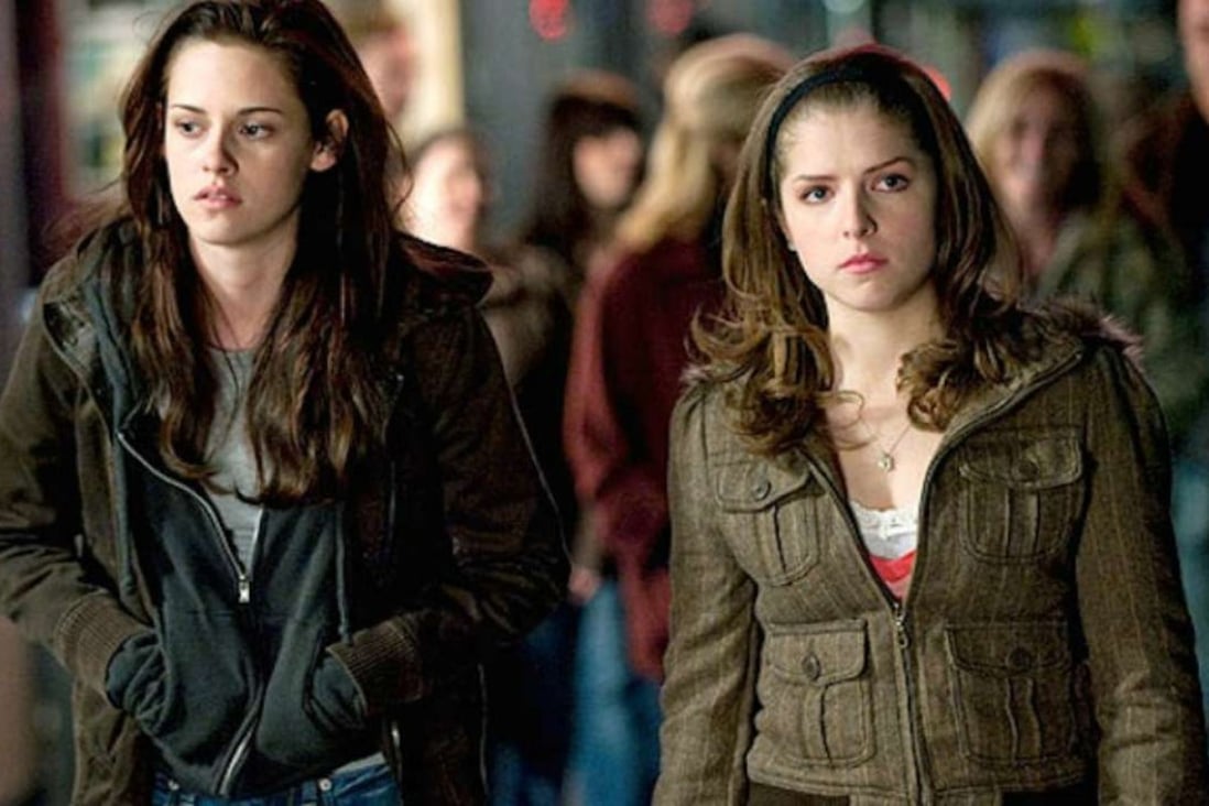 Anna Kendrick (right) and Kristen Stewart were co-stars on the Twilight film series.