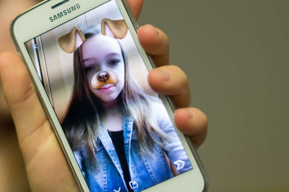 Using Snapchat is like “casually joking with a good friend”. Photo: AFP