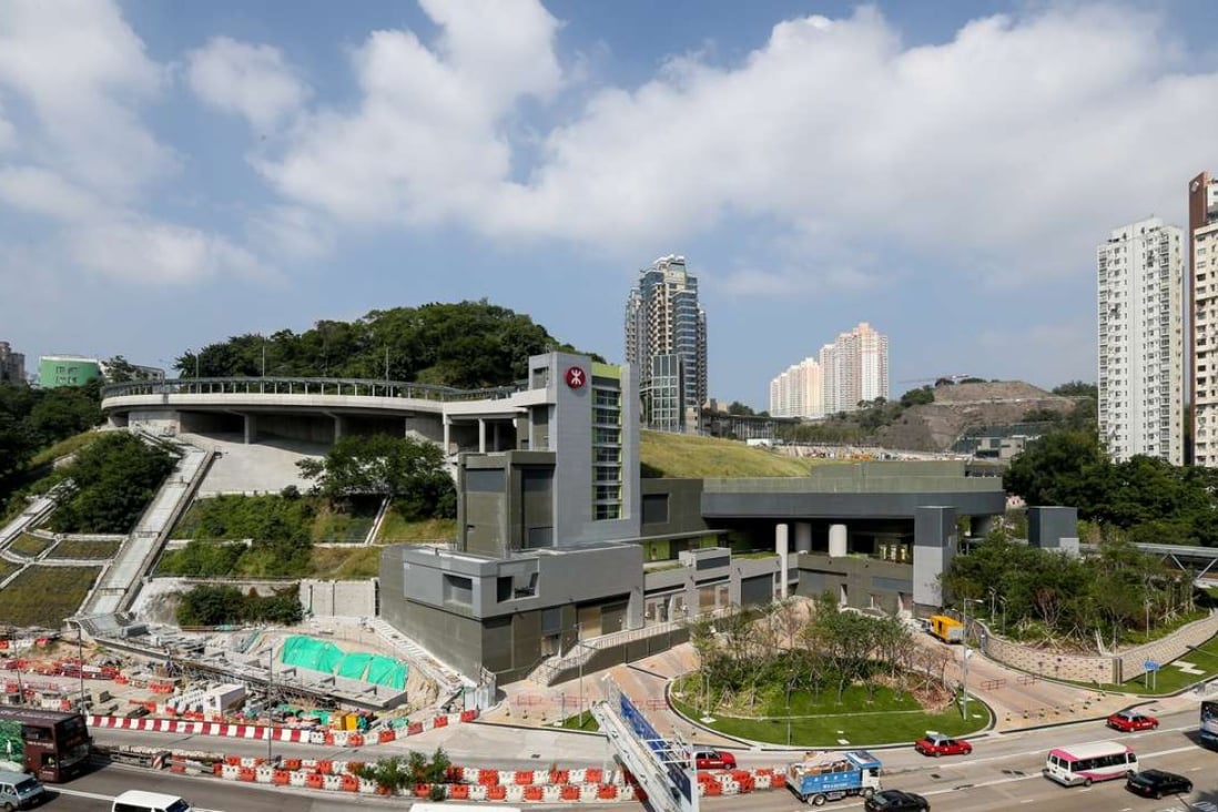 There have already been 28 expressions of interest filed by developers for the site, being offered for tender above Ho Man Tin MTR Station. Photo: Dickson Lee