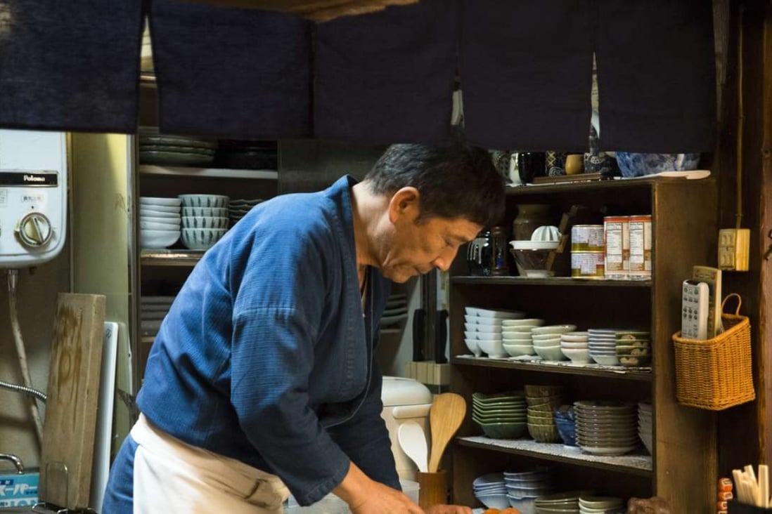 Kaoru Kobayashi as the benevolent Master in Midnight Diner 2 (category I; Japanese), directed by Joji Matsuoka.