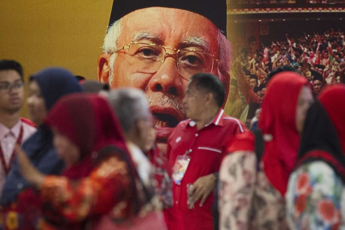 United Malays National Organisation (UMNO) party delegates gather at the opening ceremony of the party’s General Assembly in Kuala Lumpur, Malaysia, on Thursday. Photo: AP