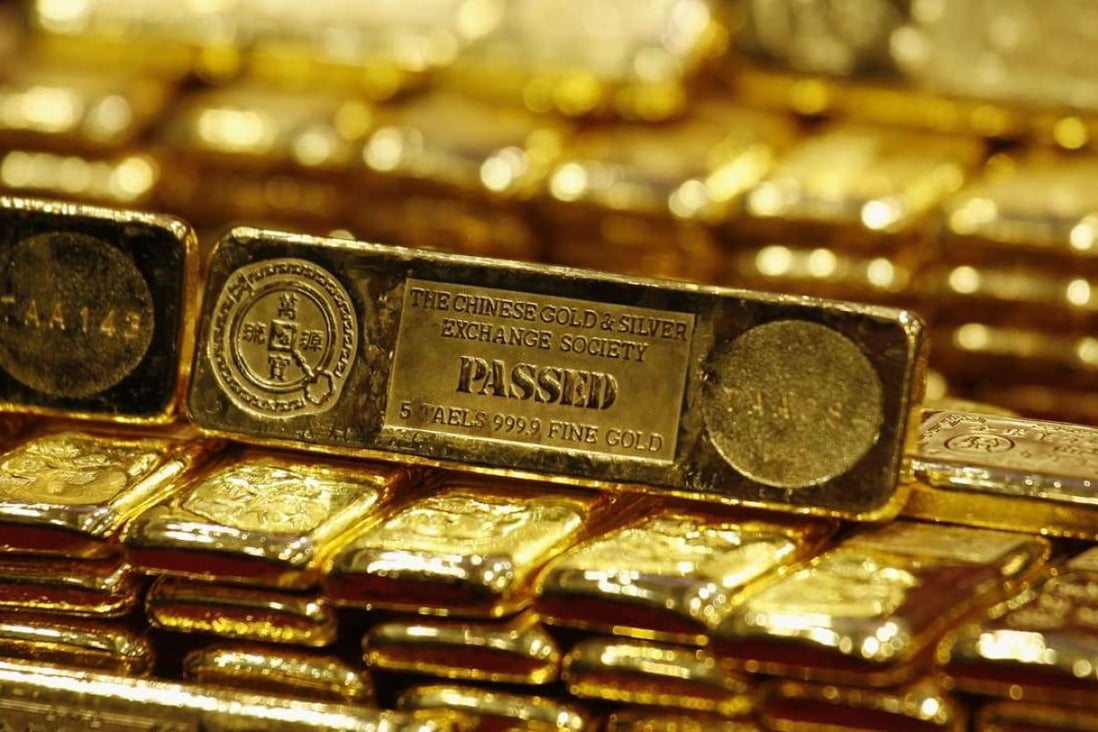 The price of gold this year has fluctuated between price this year has been volatile and trade between a range of US$1,100 per ounce and US$1,377. Photo: Reuters per ounce this year in light of many ups and down.