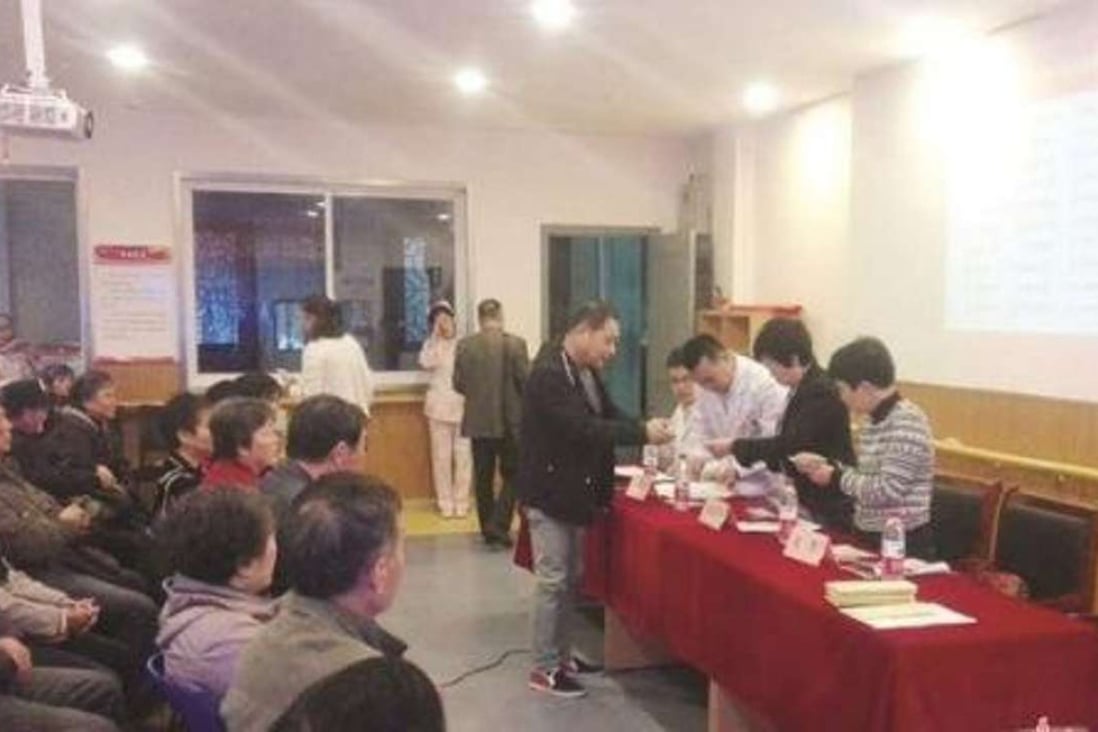 A Suzhou nursing home offers rewards for children who visit their parents regularly. Photo: SCMP Pictures