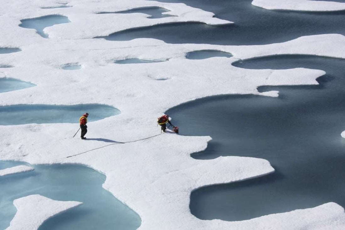 Warm temperatures and winds drove record declines in sea ice at both polar regions in November compared. Photo: Reuters