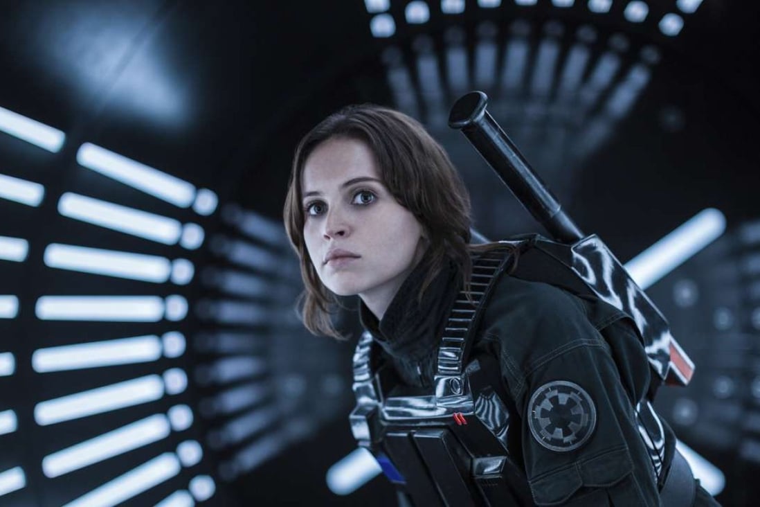 Felicity Jones as Jyn Erso in a still from Rogue One: A Star Wars Story. Photo: AP