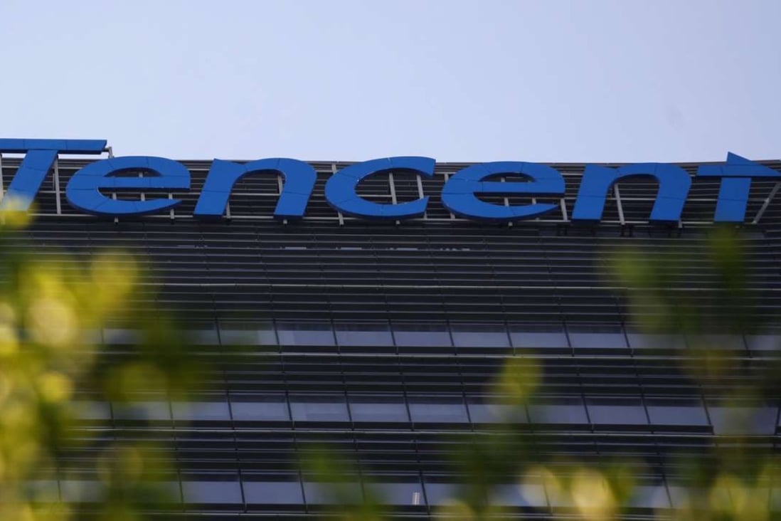Tencent headquarters is seen in the southern Chinese city of Shenzhen. Photo: Reuters