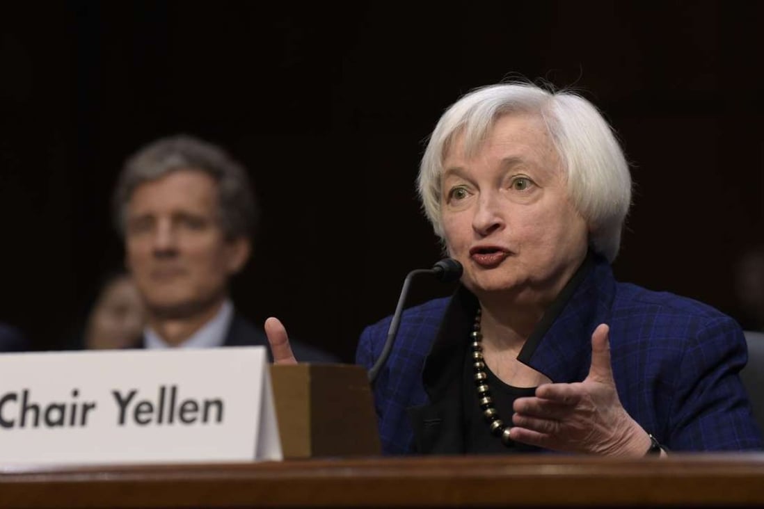 Federal Reserve Chair Janet Yellen. On Thursday the Fed increased the benchmark funds rate by 25 basis points to a range between 0.50 per cent and 0.75 per cent – the first rate rise in a year. Photo: AP