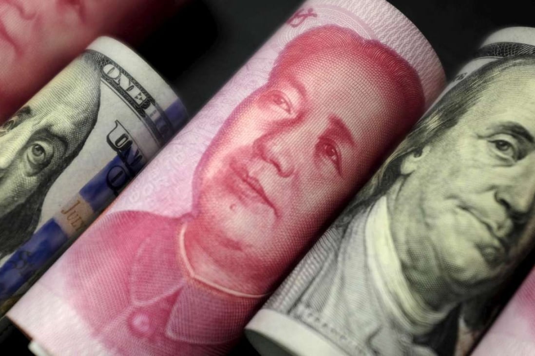 The Chinese yuan’s depreciation against the US dollar noticeably accelerated after the Fed rate rise on December 16, 2015. Photo: Reuters