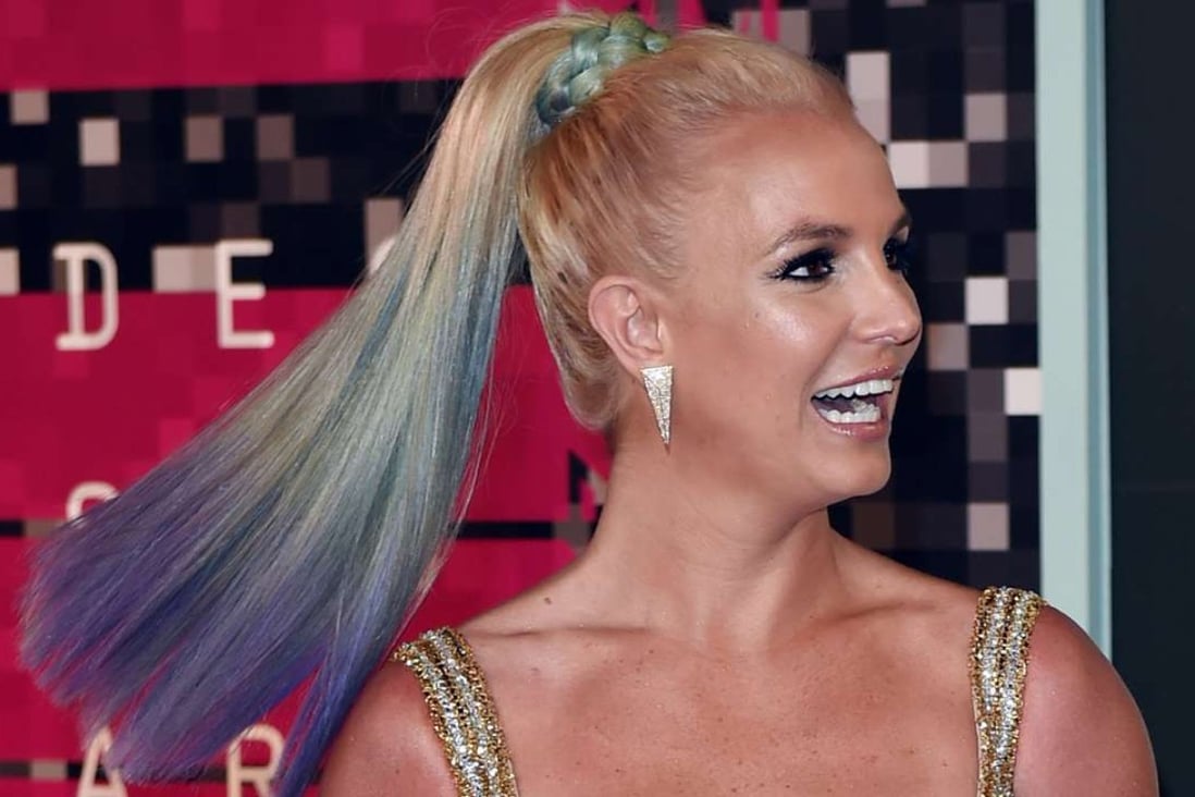 Britney Spears arrives on the red carpet at the MTV Video Music Awards in Los Angeles in 2015. Photo: AFP