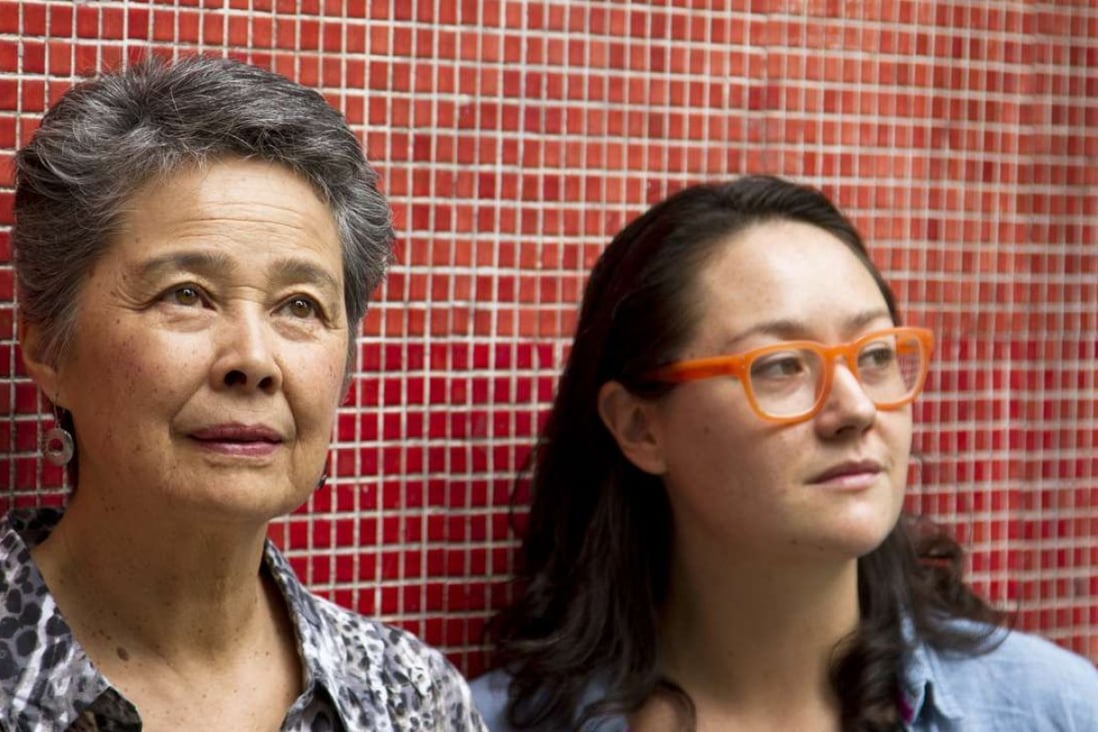 Tessa Hulls and her mother, Rose Kappeler Hulls, in Hong Kong. Kappeler Hulls went to school in the city after fleeing China with her journalist mother. Photo: James Wendlinger