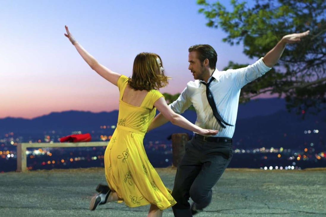 Ryan Gosling and Emma Stone in La La Land, which is nominated for Golden Globes in seven categories. Photo: AP