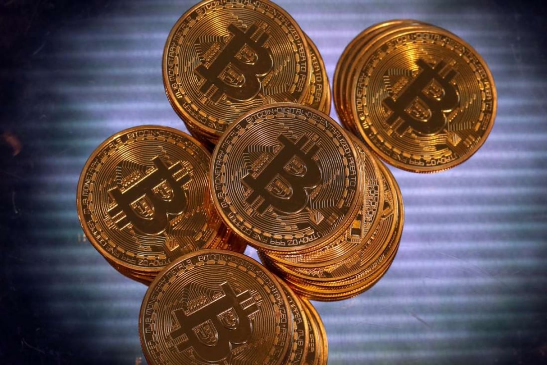 Turnover of bitcoin in China now accounts for 80 per cent of the global total. Photo: Bloomberg