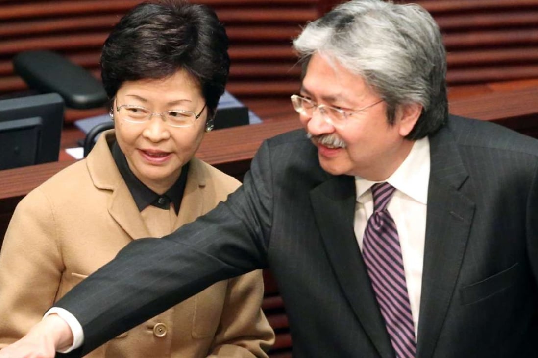 Carrie Lam and John Tsang were the two most popular picks. Photo: Sam Tsang