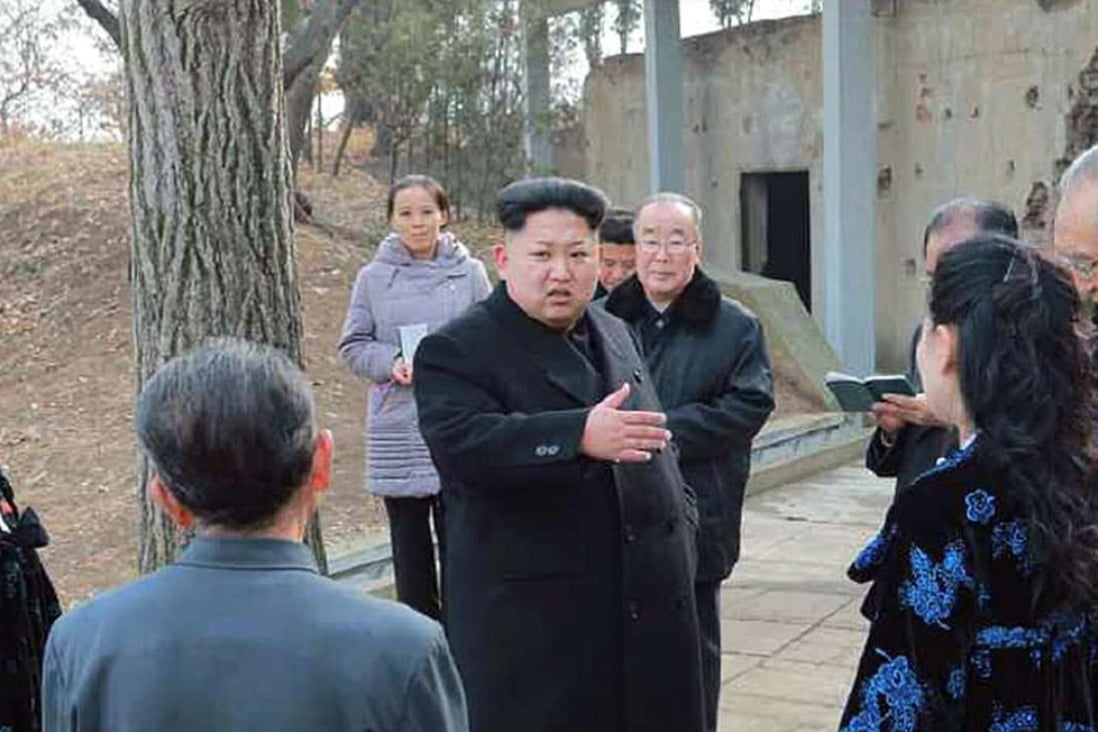 North Korean leader Kim Jong-un touring the Sichon Museum of United States War Atrocities accompanied by his younger sister Kim Yo-jong. Photo: North Korean Central News Agency