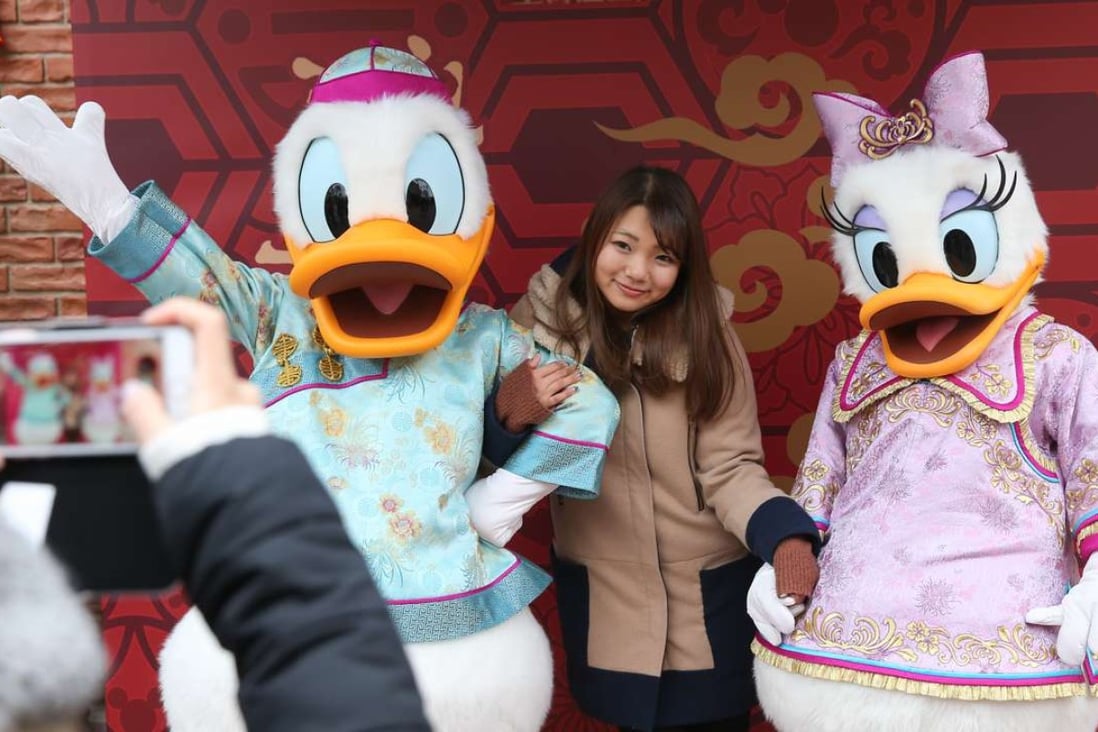 About 5.6 million people passed through Shanghai Disney’s gates in the second half of last year. Photo: Xinhua
