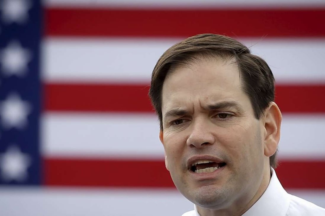 Marco Rubio said the bill would be introduced in the coming days. Photo: Reuters