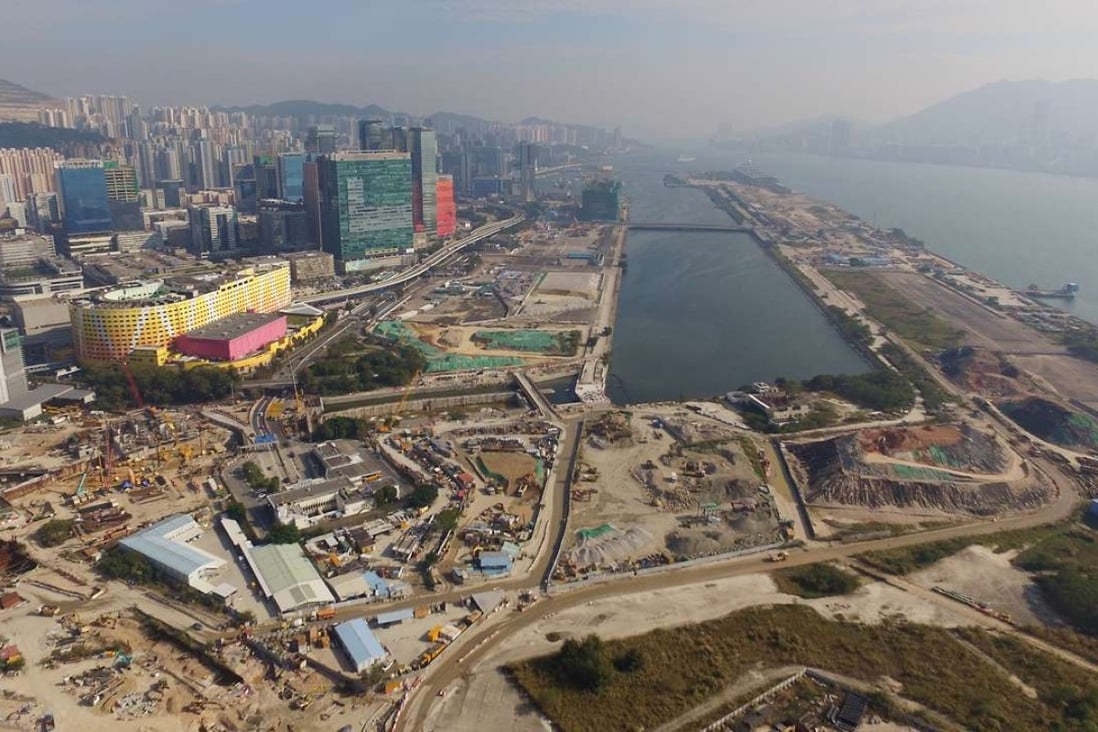 A general view of the Kai Tak area on December 31, 2016: Photo: Bruce Yan