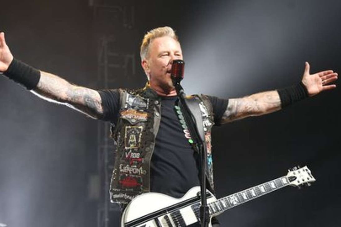 Metallica frontman James Hetfield. Photo: Jarrod Watt