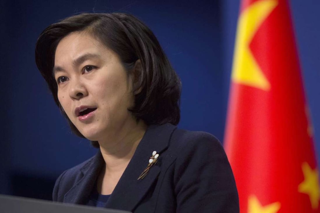 Chinese foreign ministry spokeswoman Hua Chunying, seen here in a file photo, urged the US to be “cautious in its remarks and actions” on the South China Sea. Photo: AP