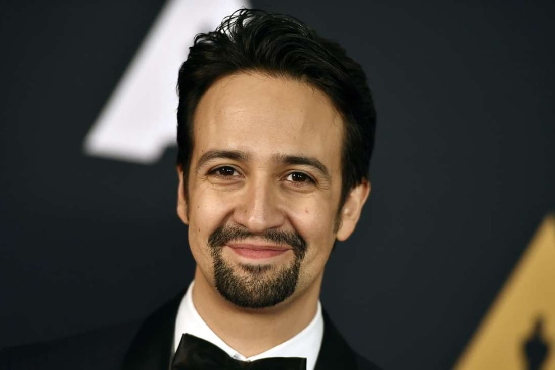 Lin-Manuel Miranda is nominated for an Oscar for best original song for How Far I'll Go, from the film Moana. Photo: AP