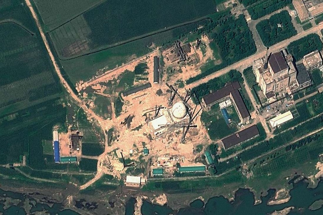 A satellite image of Yongbyon Nuclear Scientific Research Centre in North Korea. Photo: AFP