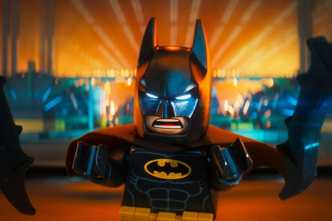 Batman (voiced by Will Arnett) in the film The Lego Batman Movie.