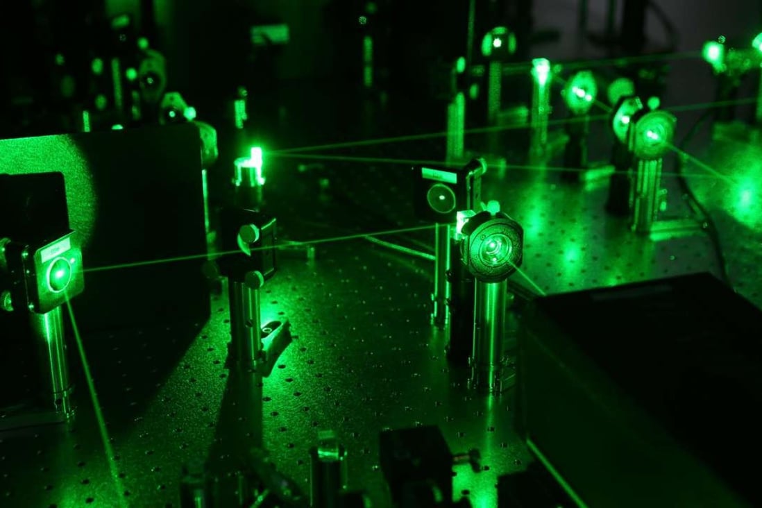 A quantum simulation laboratory at Chinese Academy of Sciences in Shangha. Photo: Xinhua