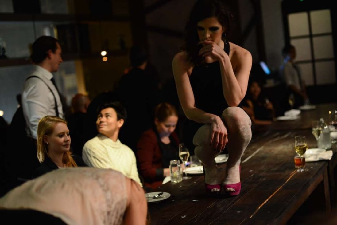 “An Evening of Meat” performance in New York.