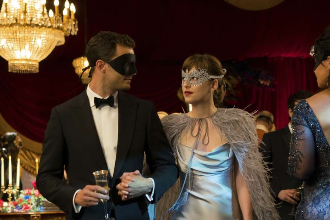 Jamie Dornan and Dakota Johnson in Fifty Shades Darker. Photo: AP