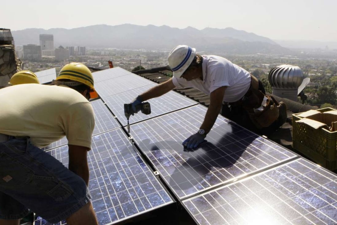 Us Solar Installations Nearly Doubled In 2016 And Broke Some Records South China Morning Post