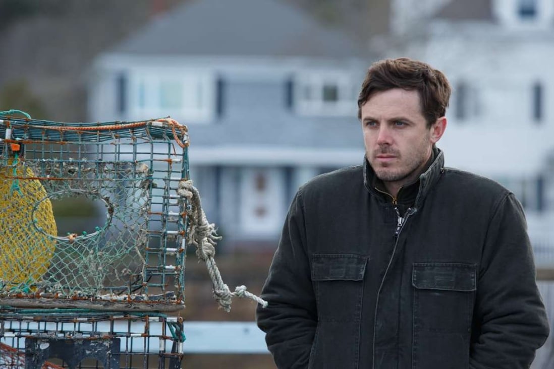 Casey Affleck in a still from Manchester by the Sea (category IIB), directed by Kenneth Lonergan.