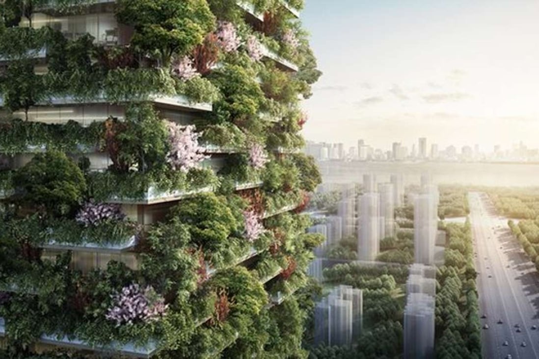 Nanjing Green Towers will be the first Vertical Forest built in Asia. Photo: Stefano Boeri Architetti